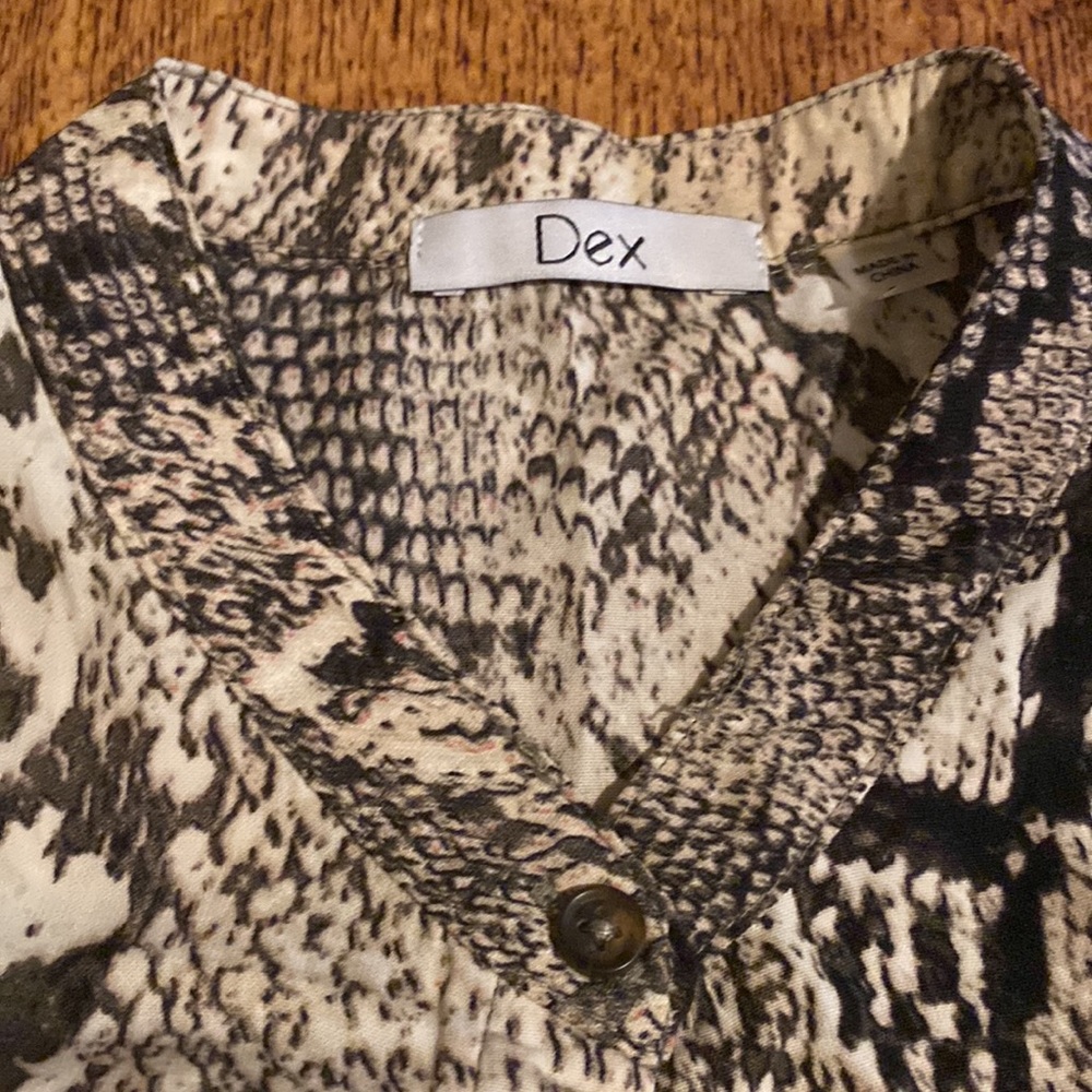 Dex Clothing Snake Print Dress - Picture 4 of 11
